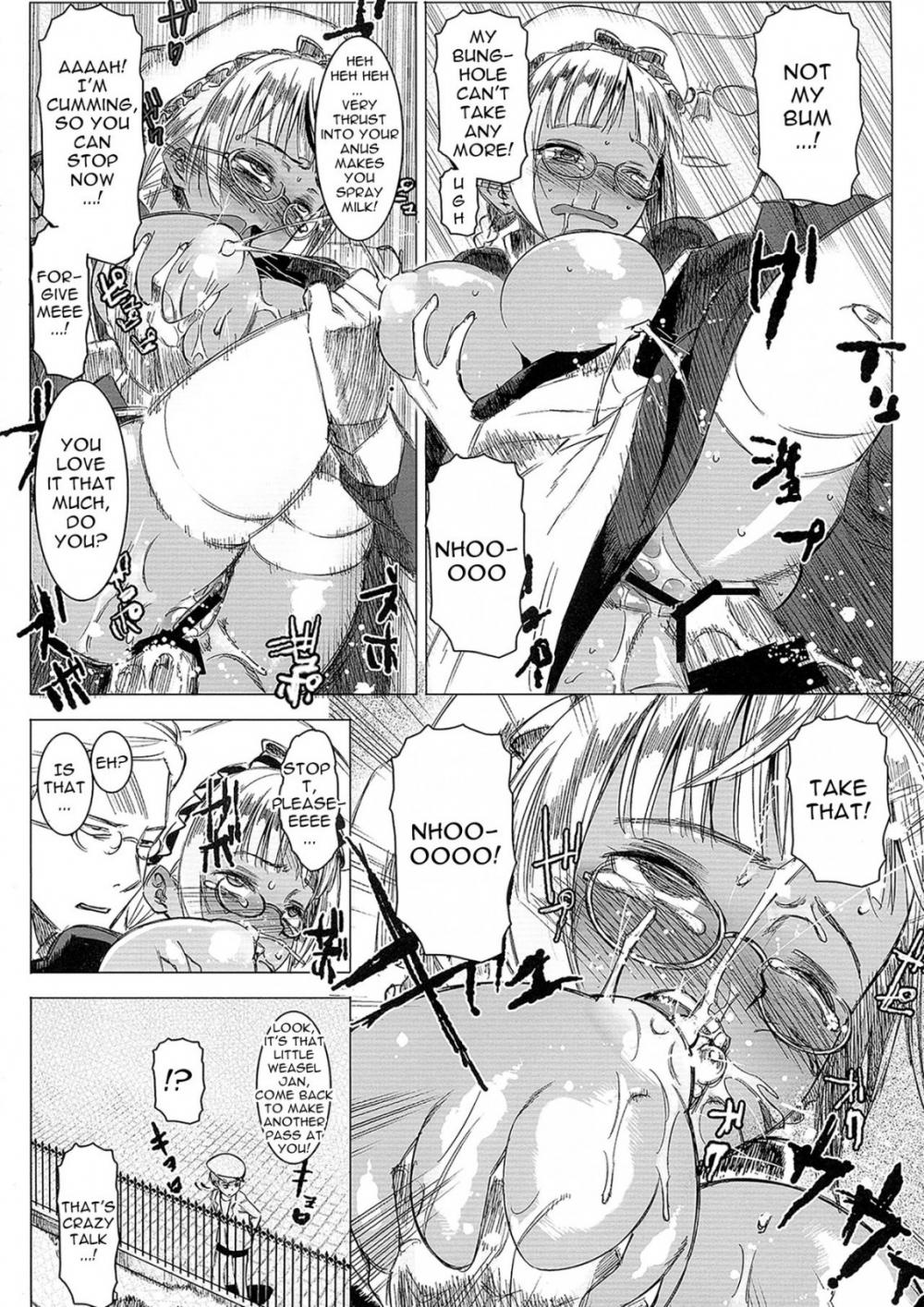 Hentai Manga Comic-Milk-spraying Creamy Brown Maid! Is She Stupid-Read-21